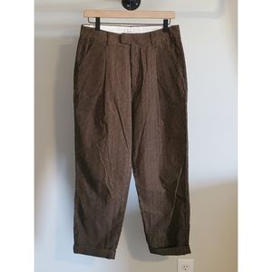 Brixton Victory Trousers, Brown and Black Houndstooth, size 28
